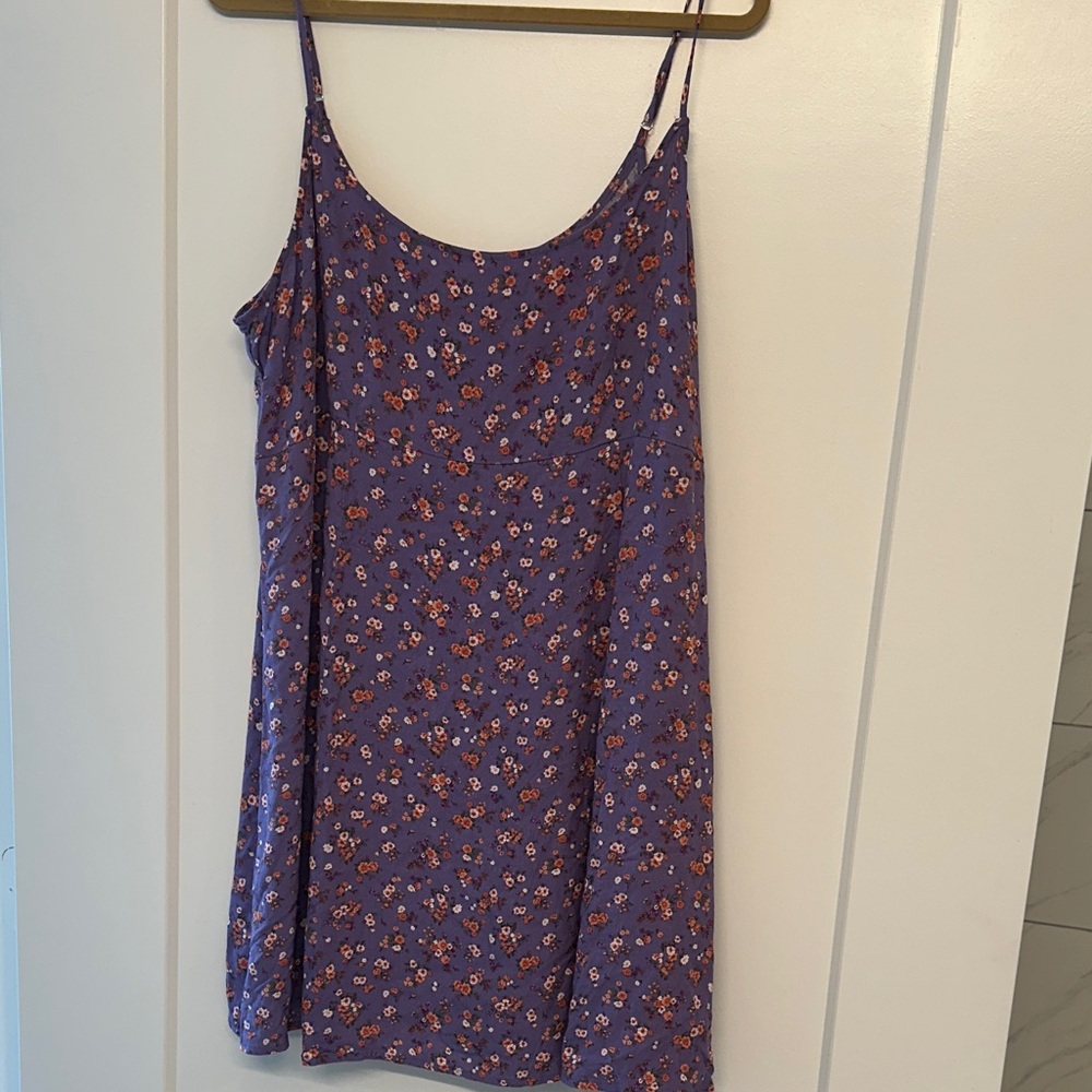 Forever 21 Purple Floral Dress